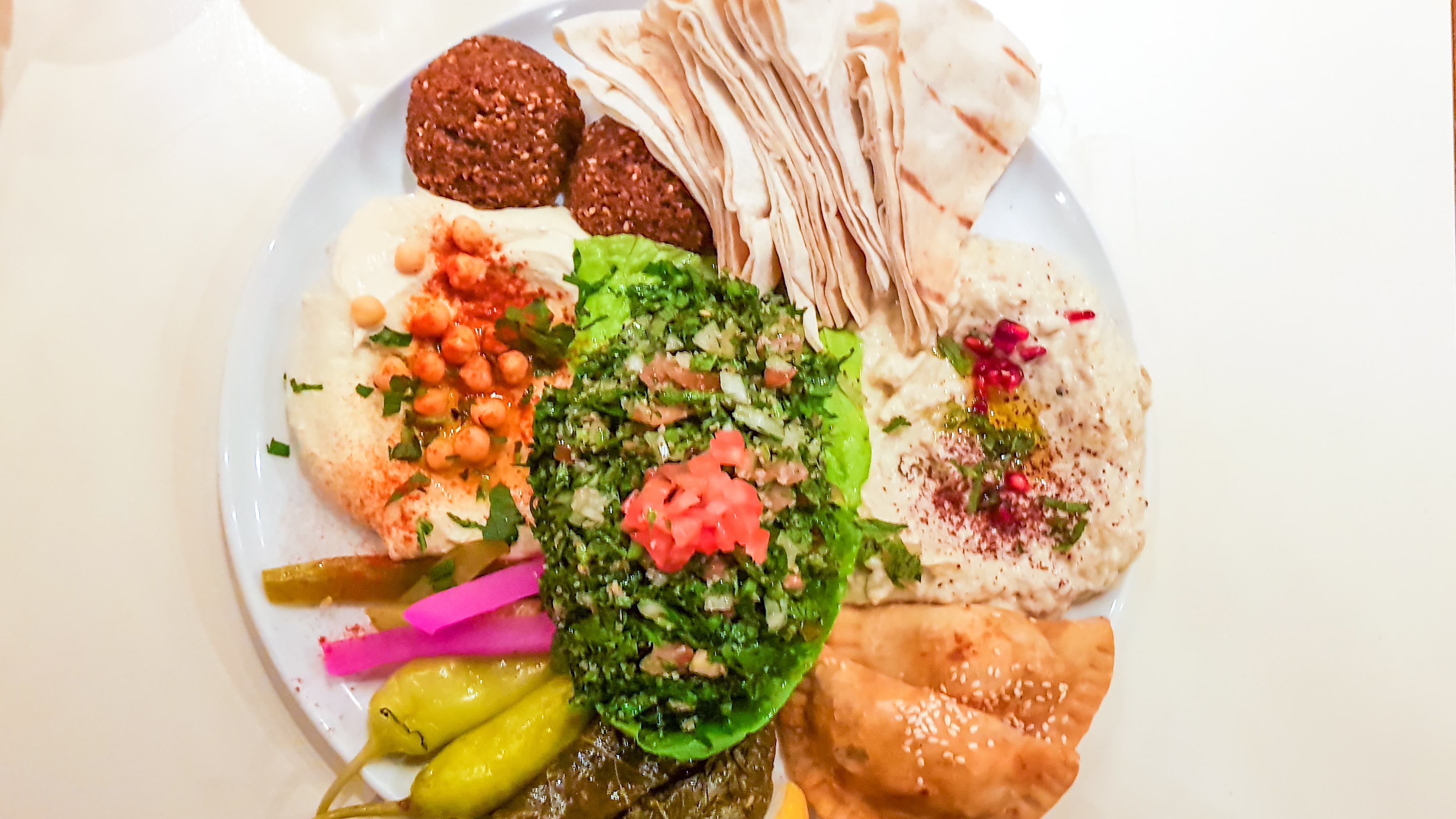 Super Mezze, full of flavours.