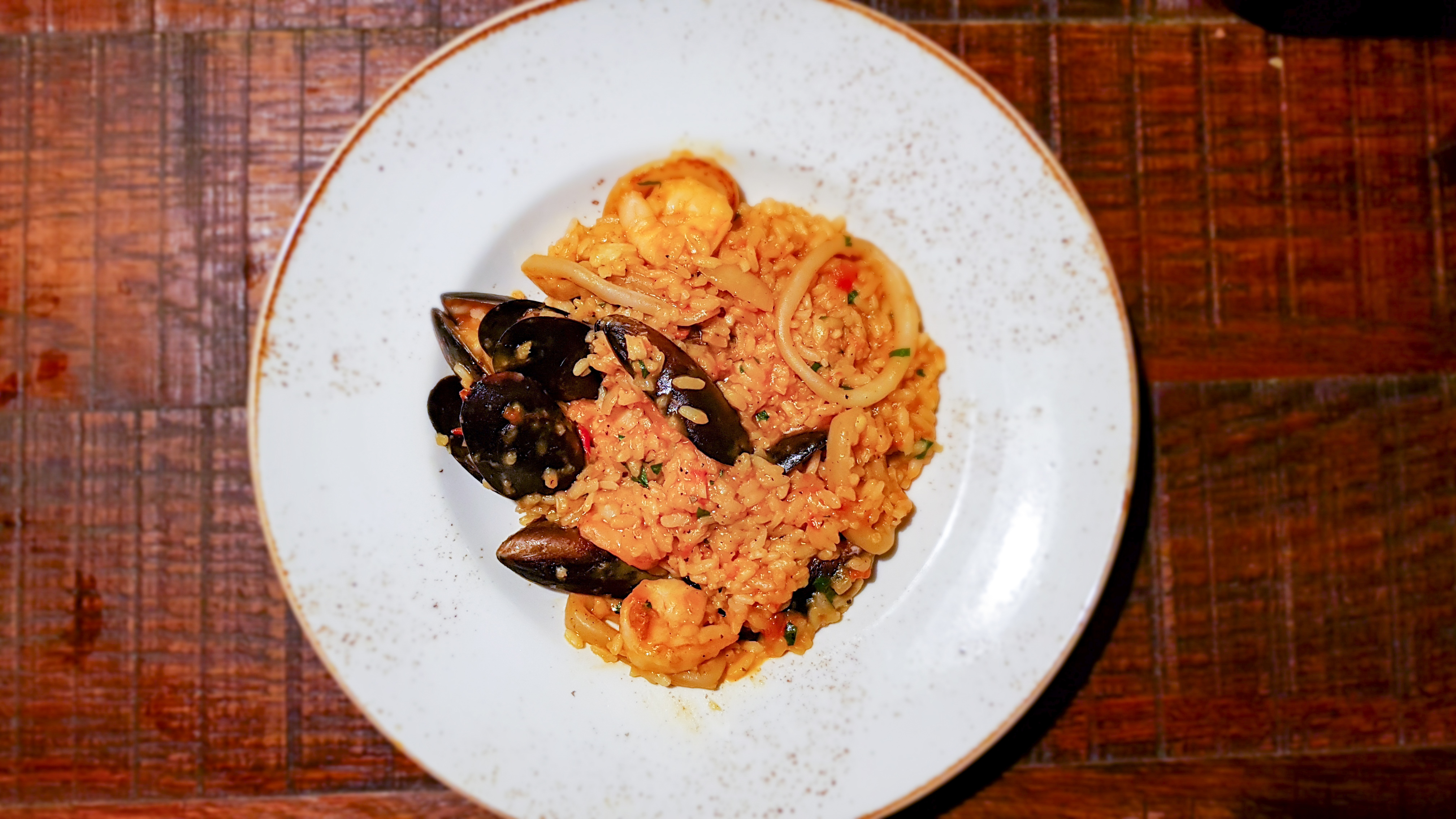 Risotto Pesce Plate