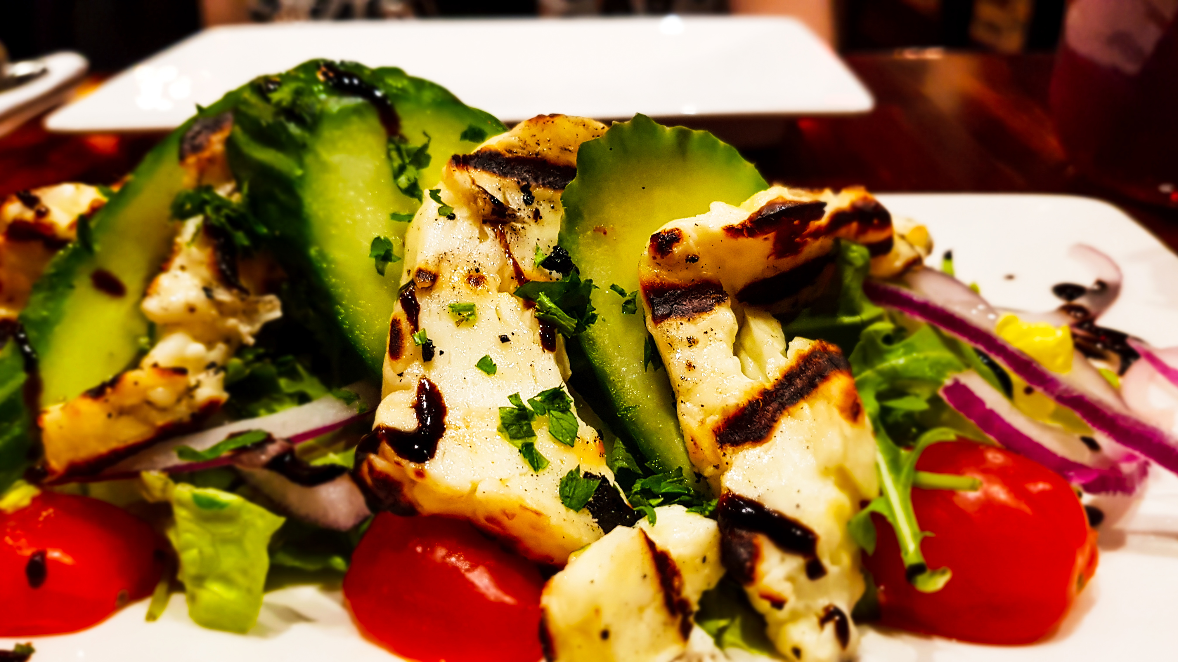 Halloumi Cheese Salad 4