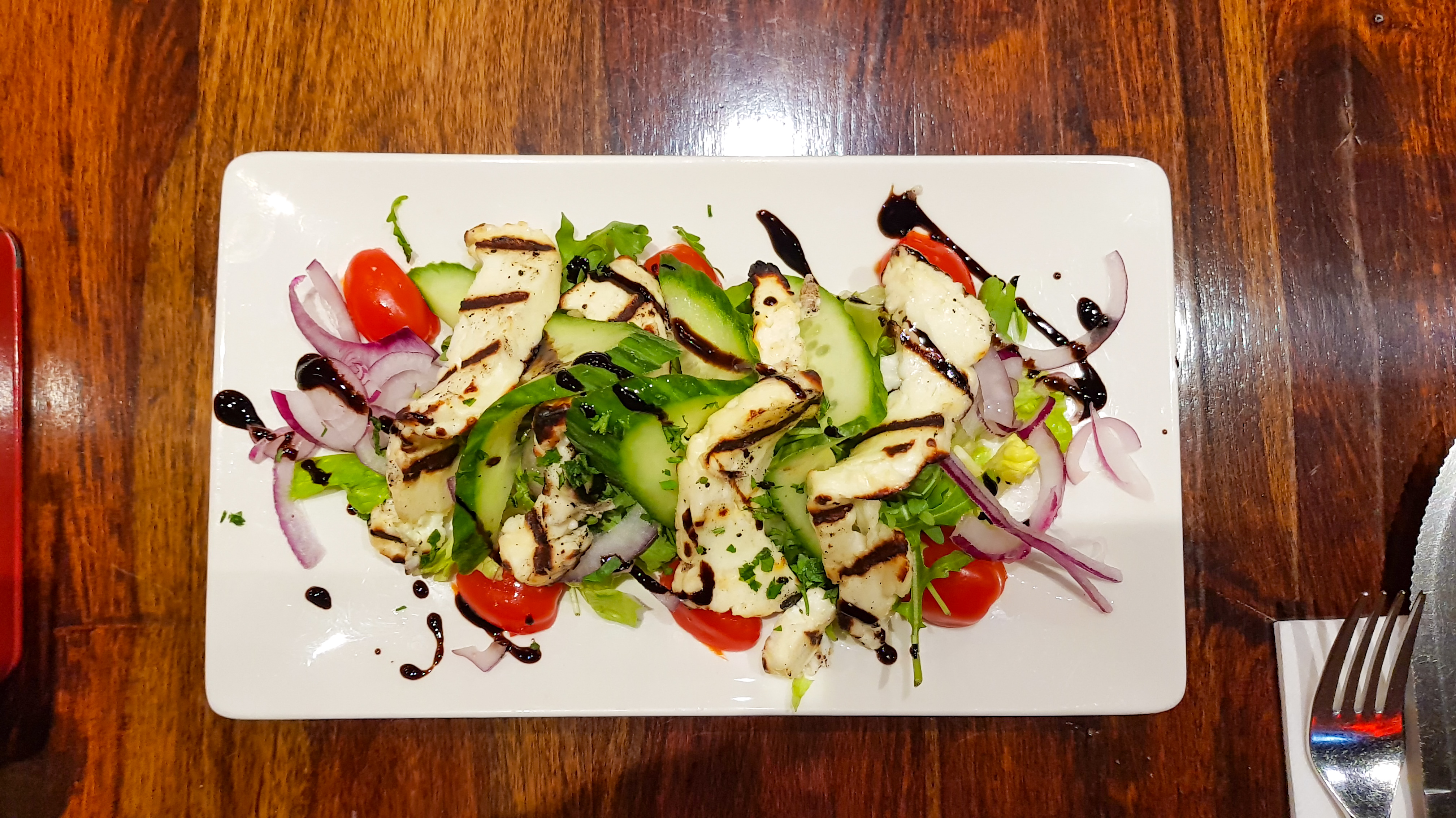 Halloumi Cheese Salad