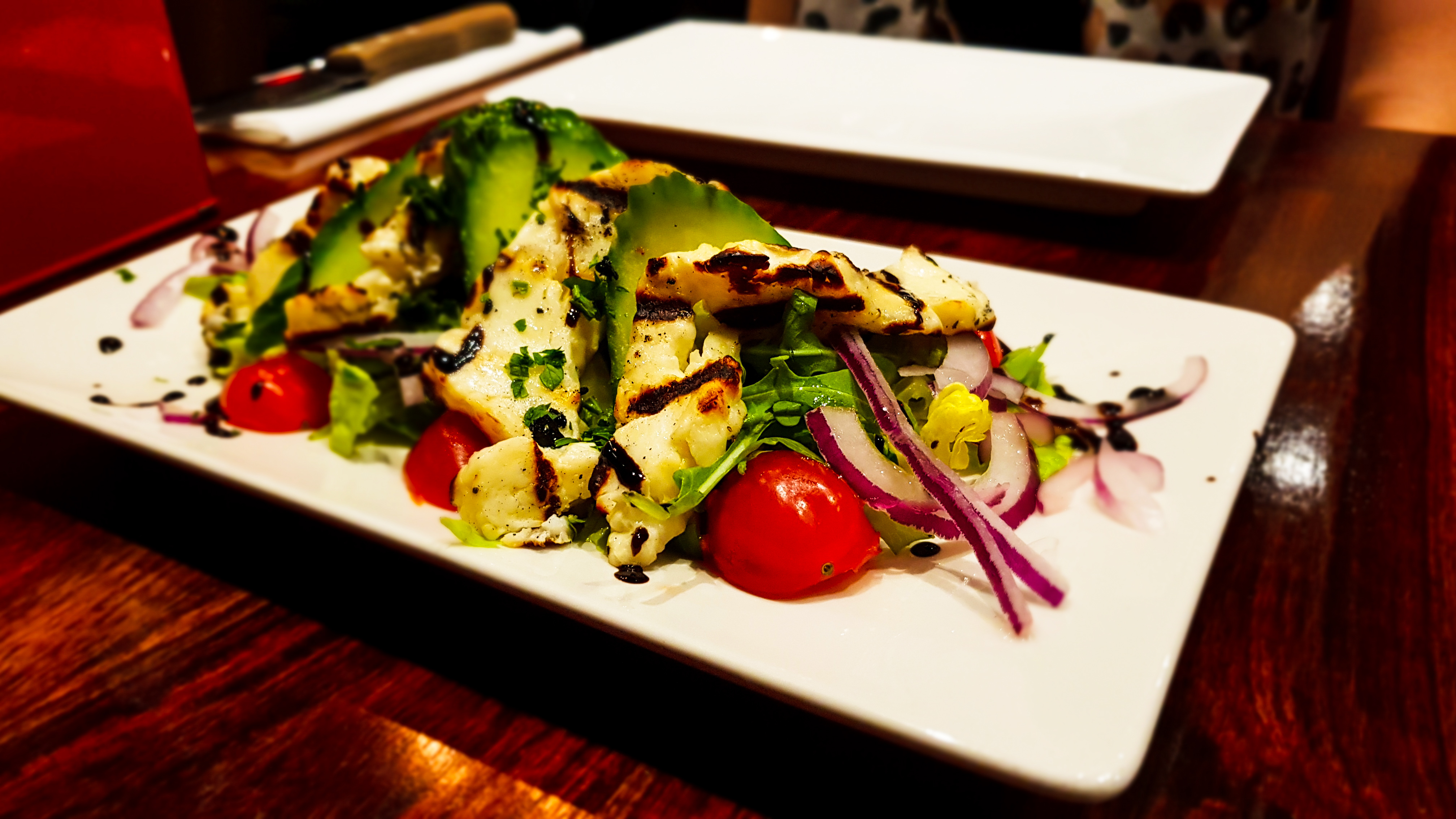 Halloumi Cheese Salad1